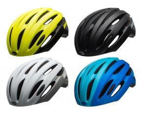 Bell Avenue Road Helmet  Small/Medium 50-57cm - Matte/Gloss Hi-Vis/Black - SkullCycles UK