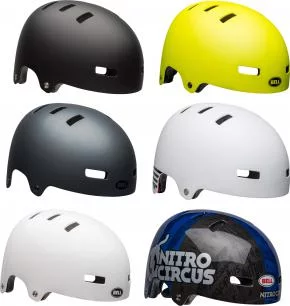 Bell Local Bmx/skate Helmet Medium 55-59cm - White - SkullCycles UK