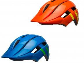 Bell Sidetrack 2 Youth Helmet  2021 UNISIZE 50-57CM - STRIKE GLOSS BLUE/GREEN - SkullCycles UK