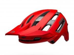Bell Super Air Mips Mtb Helmet Matte/gloss Red/grey Large 58cm-62cm - Matte/Gloss Red/Grey - SkullCycles UK