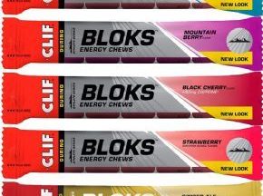 Clif Shot Bloks Energy Chews 6 Pack Tropical Punch (Caffeine) - SkullCycles UK