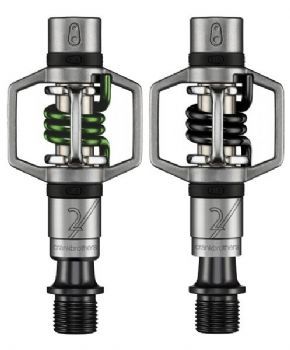 Crank Brothers Eggbeater 2 Bike Pedals  - Silver/Black - SkullCycles UK