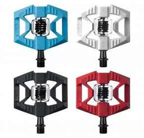 Crankbrothers Double Shot 1 Hybrid Pedals Red/Black - SkullCycles UK