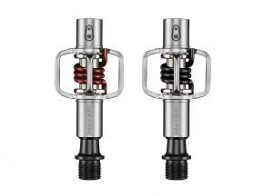 Crankbrothers Eggbeater 1 Pedals Silver/Red - SkullCycles UK