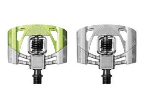 Crankbrothers Mallet 2 Pedals Silver/Green - SkullCycles UK