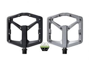 Crankbrothers Stamp 3 Large Flat Pedals Large - Grey - SkullCycles UK
