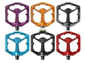 Crankbrothers Stamp 7 Small Flat Pedals Small - Orange - SkullCycles UK