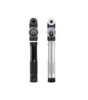 Crankbrothers Sterling Short Pump With Guage Silver - SkullCycles UK