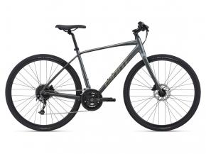 Giant Escape Disc 1 Sports Hybrid Bike  2022 X-Large - Charcoal - SkullCycles UK