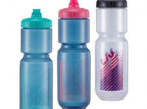 Giant Liv Doublespring 750cc Womens Water Bottle 750cc (25oz) - Transparent/Red/Blue - SkullCycles UK