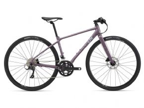Giant Liv Thrive 2 Womens Sports Hybrid Bike  2022 Medium - Purple Ash - SkullCycles UK