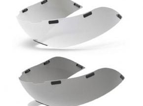 Giro Aerohead Shield Visor Small - Clear/Silver - SkullCycles UK