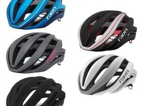 Giro Aether Spherical Road Helmet  2022 Small 51-55cm - Matte Black/White/Red - SkullCycles UK