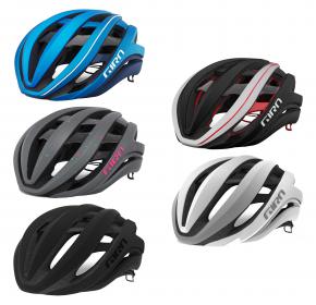 Giro Aether Spherical Road Helmet  2022 Small 51-55cm - Matte Black/White/Red - SkullCycles UK