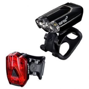 Infini Lava Twin Pack Micro Usb Front And Rear Lights - SkullCycles UK