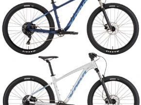 Kona Fire Mountain 27.5 Mountain Bike  2023 X-Small (26) - Silver - SkullCycles UK