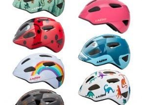 Lazer P`nut Kineticore Kids Helmet  2022 46-50cm - Fuscia - SkullCycles UK