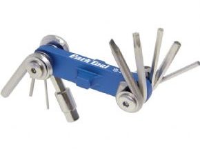 Park Tool Ib2c Multitool I-beam Mini Fold-up Hex Wrench Screwdriver And Star Shaped Wrench Set - SkullCycles UK