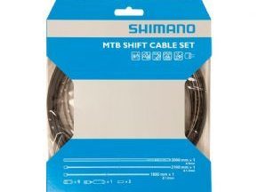 Shimano Mtb Brake Cable Set With Stainless Steel Inner Wire Black - SkullCycles UK