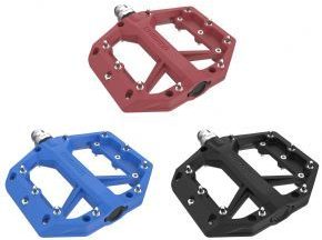 Shimano Pd-gr400 Flat Mtb Pedals Red - SkullCycles UK