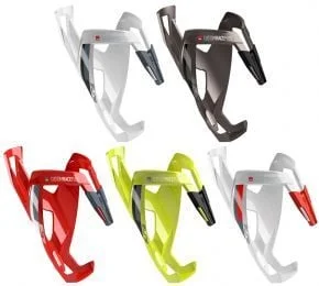 Elite Custom Race Plus Resin Bottle Cage White/Red - SkullCycles UK