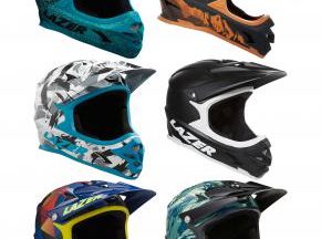 Lazer Phoenix+ Full Face Mtb Helmet Medium - Matt Black/Mint Dots - SkullCycles UK