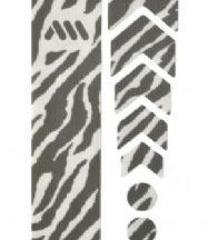 All Mountain Style Honeycomb Frame Guard Basic Frame Protection Kit Zebra Zebra Grey - SkullCycles UK