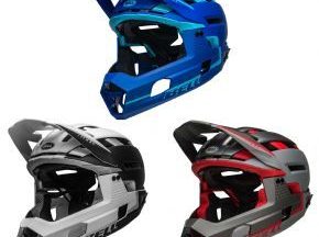 Bell Super Air R Mips Mtb Full Face Helmet W/ Removable Chin Guard Large 58-62cm - Matte/Gloss Blue - SkullCycles UK