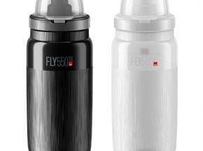 Elite Fly Tex Mtb Water Bottle With Cap 550ml 550ml - Black - SkullCycles UK
