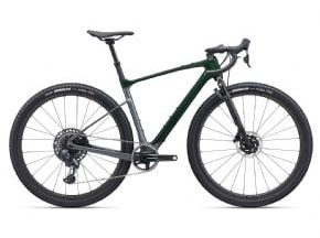 Giant Revolt X Advanced Pro 0 Gravel Bike 2024 X-Large - Kelp Forest/ Charocoal - SkullCycles UK