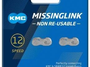 KMC EPT MissingLink Silver 12 Speed Joining Links - SkullCycles UK