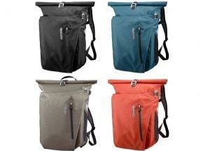 Ortlieb Vario PS QL2.1 PVC Free Backpack Pannier 26 Litre 26 Litre - Dark Sand - SkullCycles UK