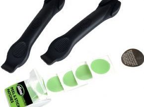Slime Skabs Peel & Stick Inner Tube Repair Patches With Tyre Levers - SkullCycles UK