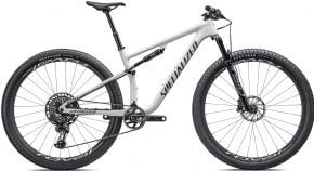 Specialized Epic Pro Carbon 29er Mountain Bike  2024 Large - Gloss Dune White Granite Over Dove Grey/Metallic Obsidian - SkullCycles UK