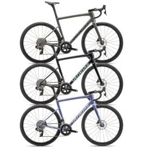 Specialized Tarmac SL8 Expert Carbon Road Bike  2024 52cm - Gloss Metallic Dark Navy/Astral Blue + 25% Pearl - SkullCycles UK