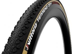 Vittoria Terreno Dry G2.0 Tubeless Gravel Tyre 700x47c Tan - SkullCycles UK