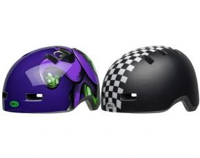 Bell Lil Ripper Children`s Helmet Unisize 48-55cm - Purple - SkullCycles UK
