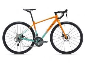 Giant Liv Avail Ar 2 Womens Road Bike  2023 Large - Bright Marigold - SkullCycles UK