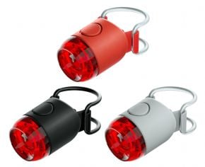 Knog Plug Rear Light 10 Lumens Grey - SkullCycles UK