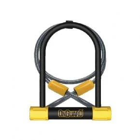 Onguard Bulldog D Lock And Cable 230x115mm - SkullCycles UK