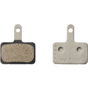 Shimano M05 Disc Pads And Spring Steel Back Resin - SkullCycles UK