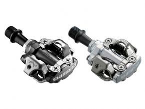 Shimano Pd-m540 Mtb Spd Pedals - Two Sided Mechanism Silver - SkullCycles UK