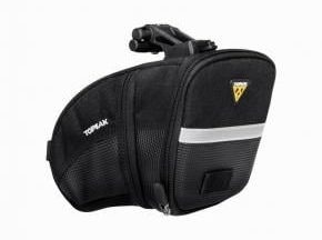 Topeak Aero Wedge With Quickclip Seat Pack Large 1.48-1.97 Litre Large 1.48-1.97 Litre - Black - SkullCycles UK