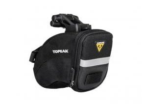 Topeak Aero Wedge With Quickclip Seat Pack Small 0.66 Litre Small 0.66 Litre - Black - SkullCycles UK