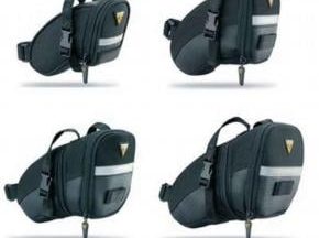 Topeak Aero Wedge With Strap (four Sizes) Seatpost Pack Large - SkullCycles UK