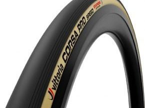 Vittoria Corsa Pro Speed G2.0 Tubeless Ready Road Tyre 700x24c - Black/Tan Sidewall - SkullCycles UK
