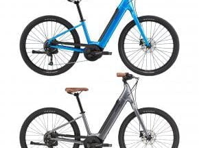 Cannondale Adventure Neo 4 27.5 Electric City Bike Small - Electric Blue - SkullCycles UK