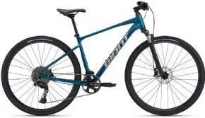 Giant Roam 0 Disc Sports Hybrid Bike  2024 X-Large - Gloss Sea Sparkle/Sandshell - SkullCycles UK