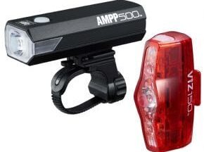 Cateye Ampp 500s/viz 150 Light Set - SkullCycles UK