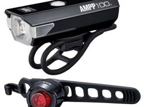 Cateye Ampp 100/orb Light Set - SkullCycles UK
